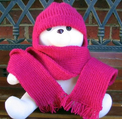 Scarf Hat Scoodie For Kids - Custom Made To Order For You