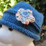Flapper Style Baby Hat 0 - 3 Months