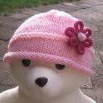Flapper Style Baby Hat 0 - 24 Months - Made To..