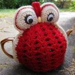 Owl Tea Cosy - Red - Made To Order